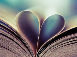 Book in the shape of a heart image